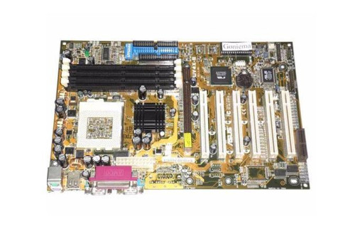 CUV4X-E ASUS Socket-370 VIA Apollo Pro133A 4 x SDRAM 2 x ATA-100 6 x PCI ATX System Board (Refurbished)