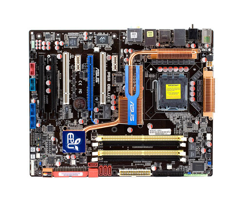 90-MIB4G0-G0EAY00Z ASUS P5Q Deluxe iP45 LGA775 Socket UDMA133 ATX Motherboard (Refurbished)