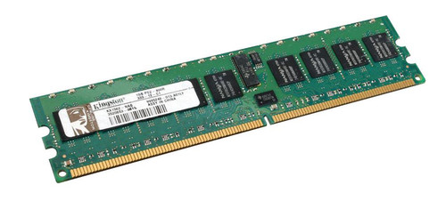 Kingston 1GB PC2-3200 DDR2-400MHz ECC Registered CL3 240-Pin DIMM Single Rank Memory Module