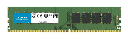 Crucial 16GB PC4-21300 DDR4-2666MHz non-ECC Unbuffered CL19 288-Pin DIMM 1.2V Dual Rank Memory Module