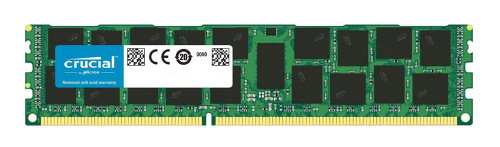 Crucial 16GB PC3-14900 DDR3-1866MHz Registered ECC CL13 240-Pin DIMM Dual Rank Memory Module