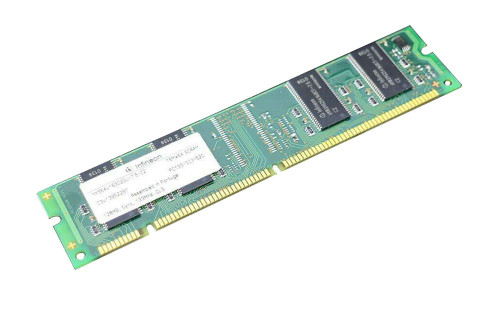 Infineon 128MB PC133 133MHz non-ECC Unbbuffered CL3 168-Pin DIMM Memory Module