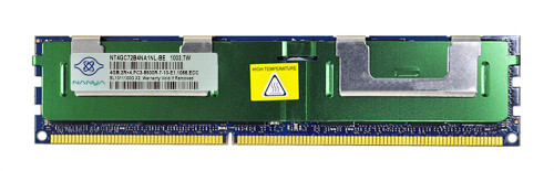 Nanya 4GB PC3-8500 DDR3-1066MHz Registered ECC CL7 240-Pin DIMM Dual Rank Memory Module