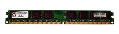 Kingston 1GB PC2-6400 DDR2-800MHz non-ECC Unbuffered CL6 VLP 240-Pin DIMM Memory Module