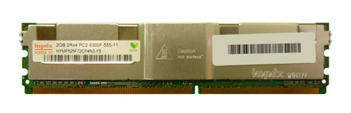 Hynix 2GB PC2-5300 DDR2-667MHz ECC Fully Buffered CL5 240-Pin DIMM Dual Rank Memory Module