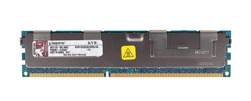 Kingston 4GB PC3-10600 DDR3-1333MHz ECC Registered CL9 240-Pin DIMM Dual Rank Memory Module