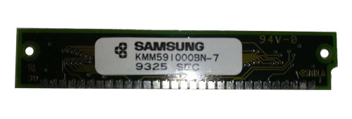 Samsung 1MB FastPage 70ns 5v 30-Pin SIMM Memory Module