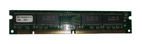 Samsung 64MB PC66 66MHz non-ECC Unbuffered CL2 168-Pin DIMM Memory Module