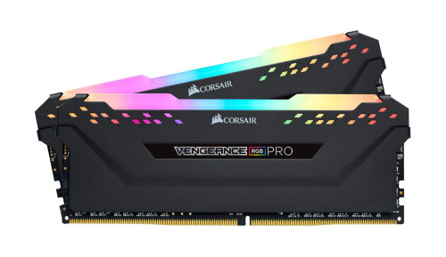 CORSAIR Vengeance RGB Pro 32GB Kit (2 x 16GB) PC4-28800 DDR4-3600MHz 288-Pin DIMM Desktop Memory Module