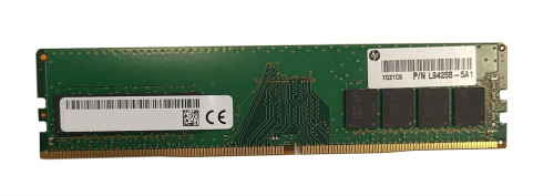HP 16GB PC4-25600 DDR4-3200MHz non-ECC Unbuffered CL22 288-Pin DIMM 1.2V Single Rank Memory Module