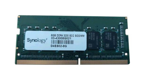 Synology Inc RAM DDR4 ECC UNBUFFERED SODIMM 8GB