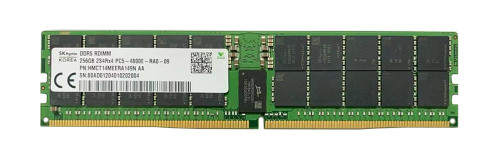 Hynix 256GB PC5-38400 DDR5-4800MHz ECC Registered CL46 288-Pin RDIMM 1.1V Octal Rank Memory Module