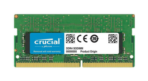 Crucial 4GB PC4-21300 DDR4-2666MHz Non-ECC Unbuffered CL19 260-Pin SoDIMM 1.2V Single Rank Memory Module