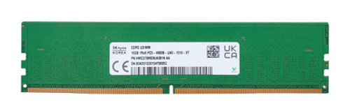 Hynix 16GB PC5-38400 DDR5-4800MHz Non-ECC Unbuffered CL40 288-Pin DIMM 1.1V Single Rank Memory Module