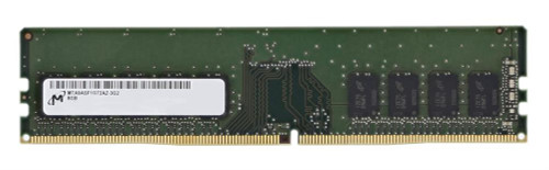 Micron 8GB PC4-25600 DDR4-3200MHz ECC Unbuffered CL22 288-Pin UDIMM 1.2V Single Rank Memory Module
