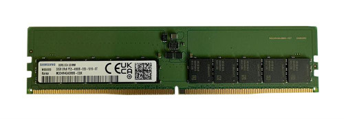 Samsung 32GB PC5-38400 DDR5-4800MHz ECC Unbuffered CL40 288-Pin UDIMM 1.1V Dual Rank Memory Module