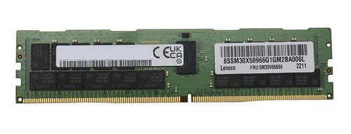 Lenovo 32GB PC4-25600 DDR4-3200MHz Registered ECC CL22 288-Pin DIMM 1.2V Dual Rank Memory Module