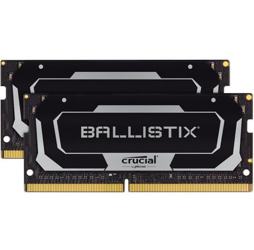 Crucial 16GB Kit (2 X 8GB) PC4-21300 DDR4-2666MHz non-ECC Unbuffered CL19 260-Pin SoDimm 1.2V Single Rank Memory