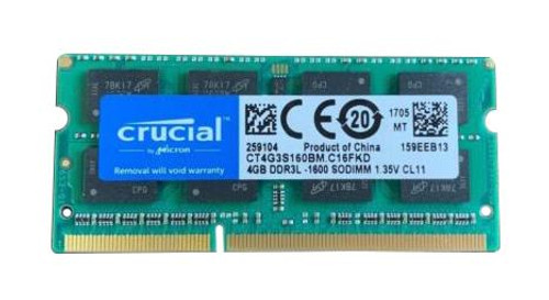 OEM Lt 4GB DDR3-1600 SoDimm 2Rx8