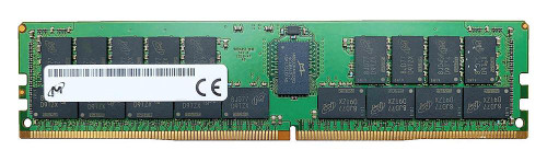 Micron 32GB PC4-25600 DDR4-3200MHz ECC Unbuffered CL22 288-Pin DIMM 1.2V Dual Rank Memory Module