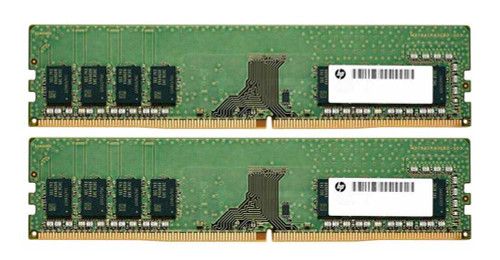 HP 64GB Kit (2 X 32GB) PC4-25600 DDR4-3200MHz ECC Unbuffered CL22 288-Pin DIMM 1.2V Dual Rank Memory Module