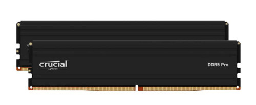 Crucial Pro 48GB Kit (2 X 24GB) PC5-44800 DDR5-5600MHz Non-ECC Unbuffered CL46 288-Pin UDIMM 1.1V Dual Rank Memory Module