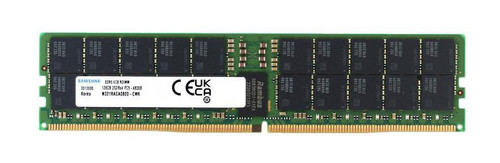 Samsung 128GB PC5-38400 DDR5-4800MHz ECC Registered CL40 288-Pin RDIMM 1.1V Quad Rank Memory Module