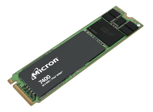 Micron 7400 MAX 400 GB Solid State Drive - M.2 2280 Internal - PCI Express NVMe (PCI Express NVMe 4.0 x4) - Mixed Use - TAA Compliant - Server