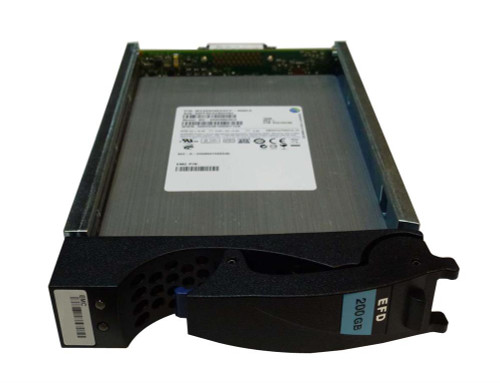 EMC 200GB SAS 6Gbps EFD 3.5-inch Internal Solid State Drive (SSD) with Tray for VNX5300 and VNX5100 Storage Systems