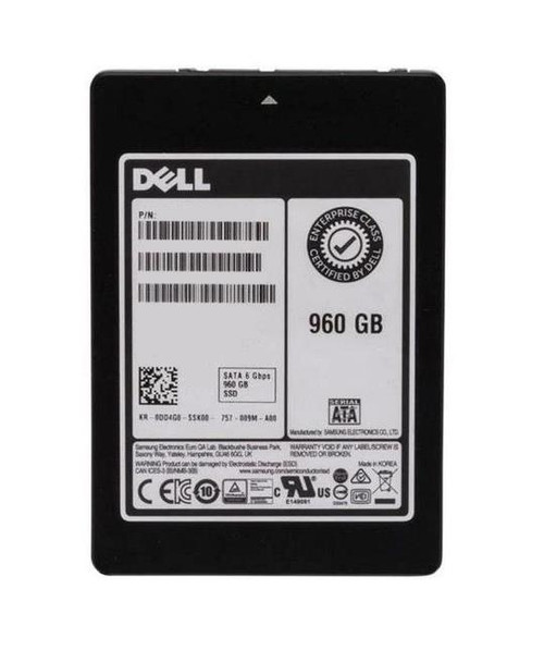 Dell 960GB 6Gbps SATA 2.5-inch Solid State Drive (SSD)
