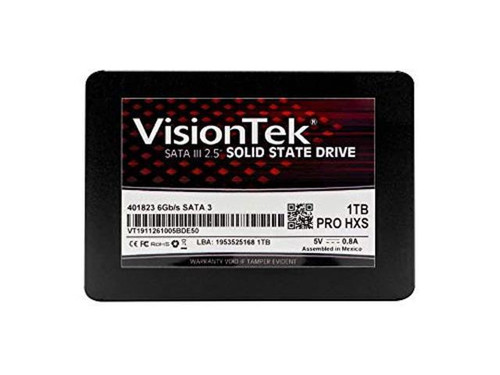 VisionTek PRO HXS 1TB TLC SATA 6Gbps 2.5-inch Internal Solid State Drive (SSD)