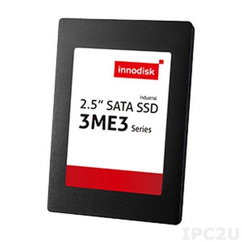 InnoDisk 3ME3 64 GB Solid State Drive - 2.5 Internal - SATA (SATA/600) - Industrial PC Device 