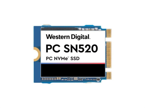 Western Digital PC SN520 Series 128GB TLC PCI Express 3.0 x2 NVMe M.2 2230 Internal Solid State Drive (SSD)