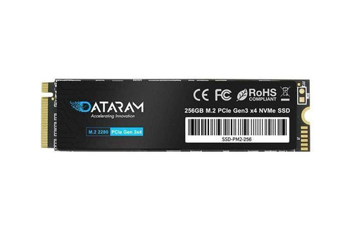 Dataram 256GB TLC PCI Express 3.0 x4 NVMe M.2 2280 Internal Solid State Drive (SSD)