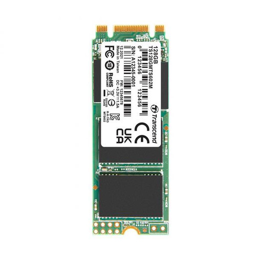 Transcend MTS602M Series 128GB MLC SATA 6Gbps M.2 2260 Internal Solid State Drive (SSD)