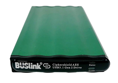 Buslink CipherShield DSE-8TSDG2C 8 TB Portable Solid State Drive - 2.5 - SATA - TAA Compliant - 256-bit Encryption 