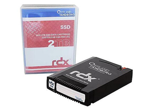Overland-Tandberg RDX QuikStor 2 TB Solid State Drive Cartridge - Internal - SATA (SATA/600) - Black - Desktop PC Device Supported - 256-bit AES