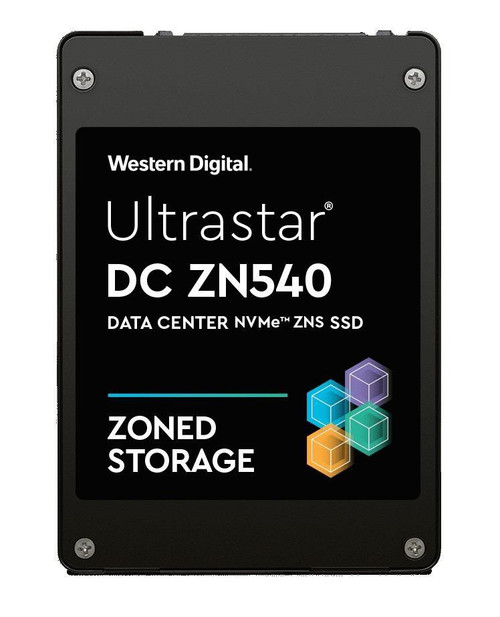 Western Digital Ultrastar DC ZN540 WZS4C8T1TDSP30x 1 TB Solid State Drive - 2.5 Internal - U.2 (SFF-8639) NVMe (PCI Express NVMe 3.0 x4) - Mixed