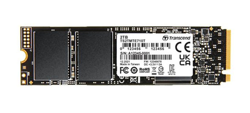 Transcend MTE710T 2 TB Solid State Drive - M.2 2280 Internal - PCI Express NVMe (PCI Express NVMe 4.0 x4) - 1.55 DWPD - 3 Year 