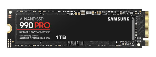 Samsung 990 PRO Series 1TB TLC PCI Express 4.0 x4 NVMe (AES-256 / TCG Opal 2.0) M.2 2280 Internal Solid State Drive (SSD)