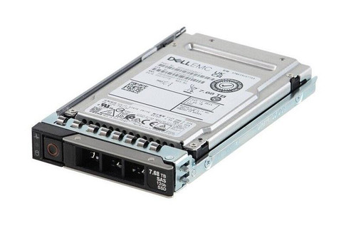 Dell 7.68TB SAS 12Gbps Hot Swap Read-Intensive (512e) 2.5-inch Internal Solid State Drive (SSD)