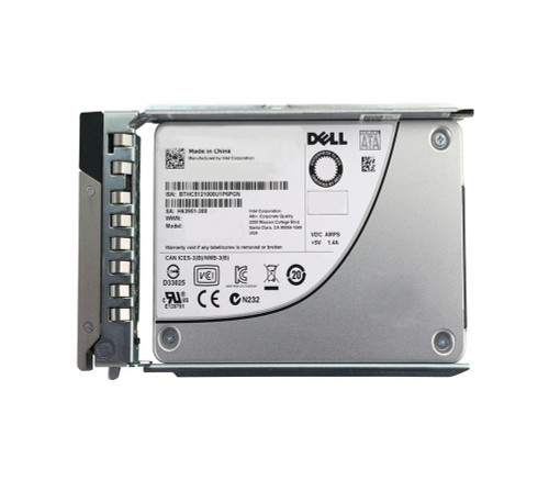 Dell 800GB SAS 12Gbps Hot Swap Write Intensive 2.5-inch Solid State Drive (SSD) with Tray