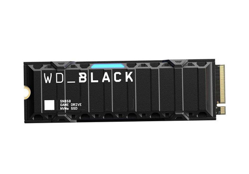 WD Black SN850 WDBBKW0010BBK-WRSN 1 TB Solid State Drive - M.2 2280 Internal - PCI Express NVMe (PCI Express NVMe 4.0 x4) - Black - Gaming Console