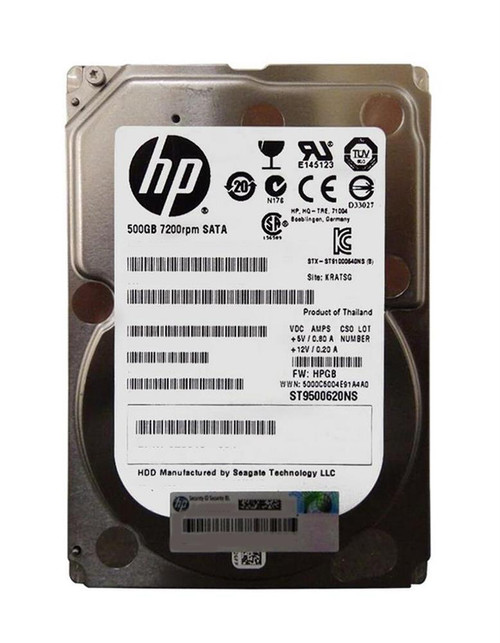 HP 500GB 7200RPM SATA 2.5-inch Internal Hard Drive