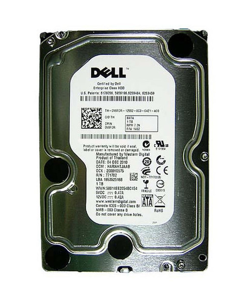 Dell 1TB 7200RPM SAS 3.5-Inch Internal Hard Drive with Tray