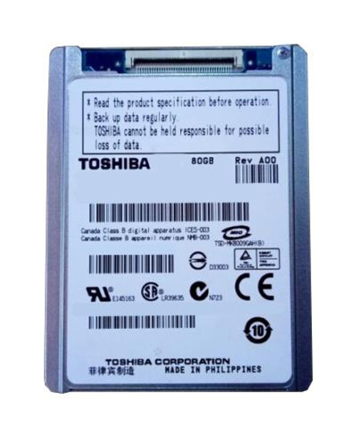 Toshiba 80GB 4200RPM ATA-100 2.5-inch Internal Hard Drive