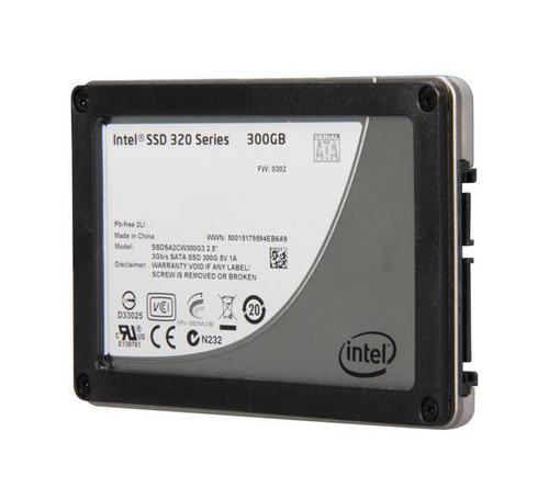 Intel 320 Series 300GB MLC SATA 3Gbps (AES-128) 2.5-inch Internal Solid State Drive (SSD)