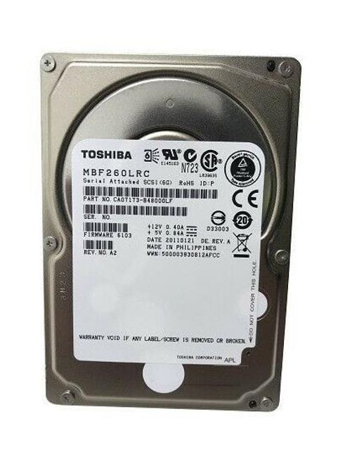 Toshiba Enterprise 600GB 10000RPM SAS 6Gbps 16MB Cache 3.5-inch Internal Hard Drive with Carrier (40-Pack)