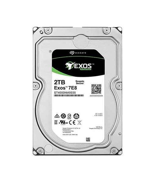 Seagate Exos 7E8 2TB 7200RPM SAS 12Gbps 256MB Cache (512e) 3.5-inch Internal Hard Drive (20-Pack)