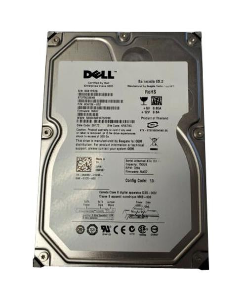 Dell 750GB 7200Rpm SATA Ii 3GB S 32Mb Cache 3.5 Inch Hard Drive